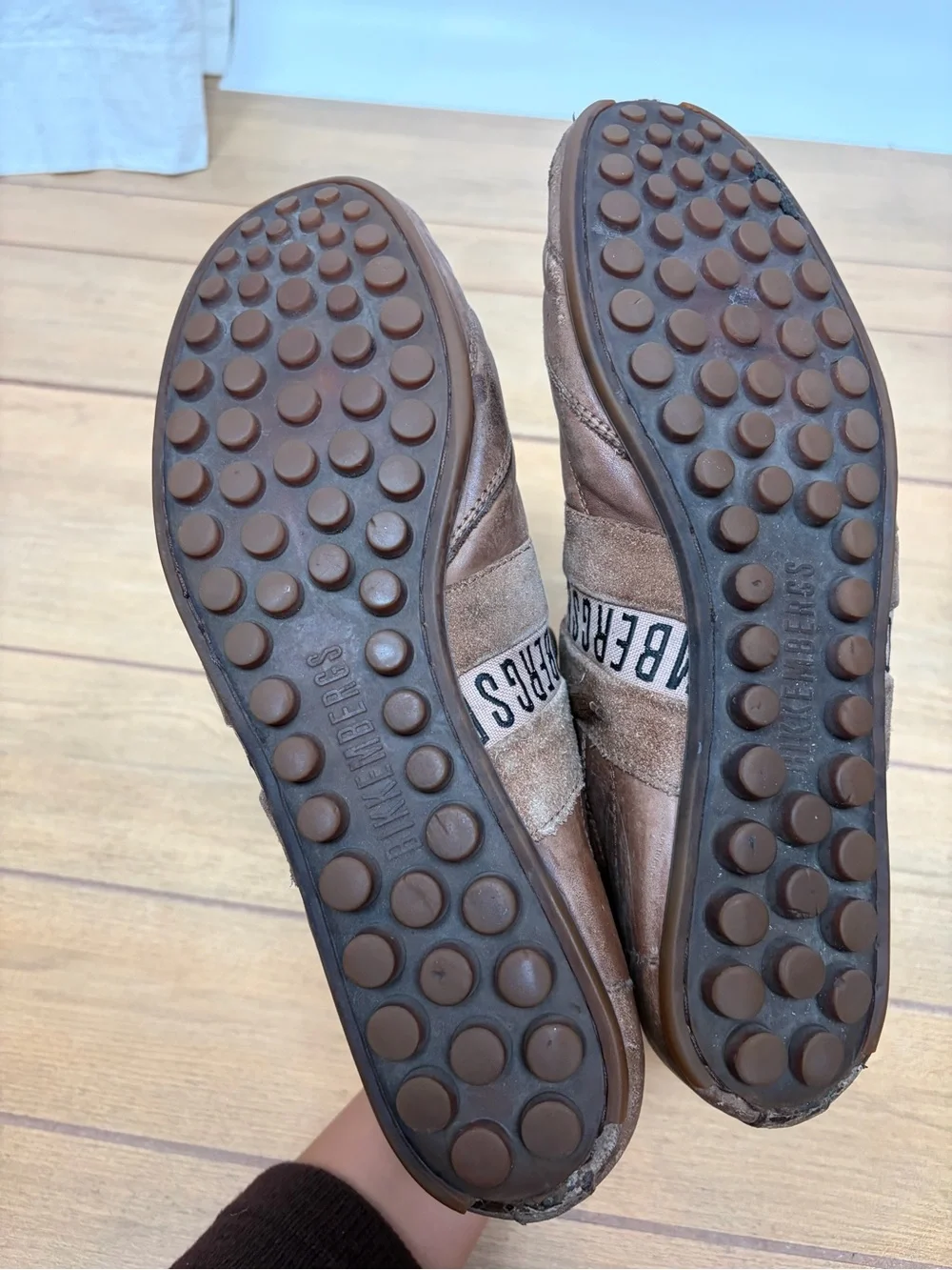 Dirk Bikkembergs Leather Soccer Herrenschuhe High Top Trainers Mens EU 45